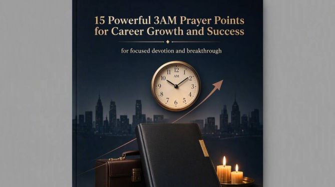  15 Powerful 3AM Prayer Points for Career Growth and Success
