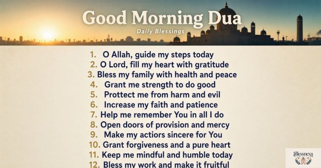 15 Powerful Good Morning Dua in English for Daily Blessings
