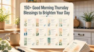 150+ Good Morning Thursday Blessings to Brighten Your Day