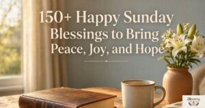 150+ Happy Sunday Blessings to Bring Peace, Joy, and Hope