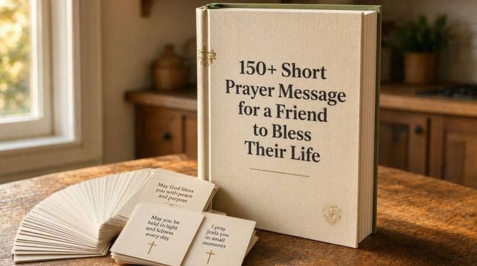 150+ Short Prayer Message for a Friend to Bless Their Life