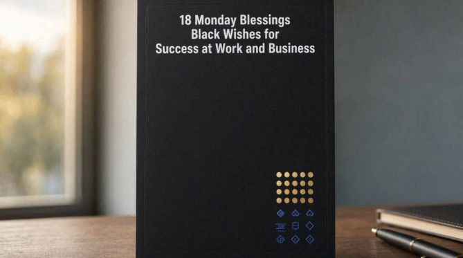 18 Monday Blessings Black Wishes for Success at Work and Business