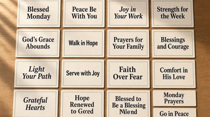 15 Monday Blessings Black Messages for Healing and Comfort