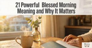 21 Powerful Blessed Morning Meaning and Why It Matters