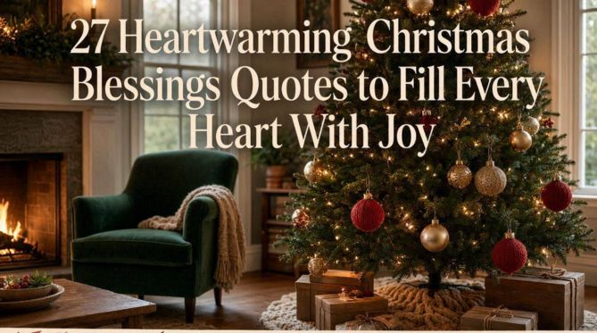 27 Heartwarming Christmas Blessings Quotes to Fill Every Heart With Joy