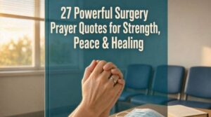 27 Powerful Surgery Prayer Quotes for Strength, Peace & Healing