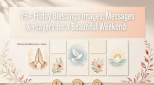 75+ Friday Blessings Images, Messages & Prayers for a Beautiful Weekend