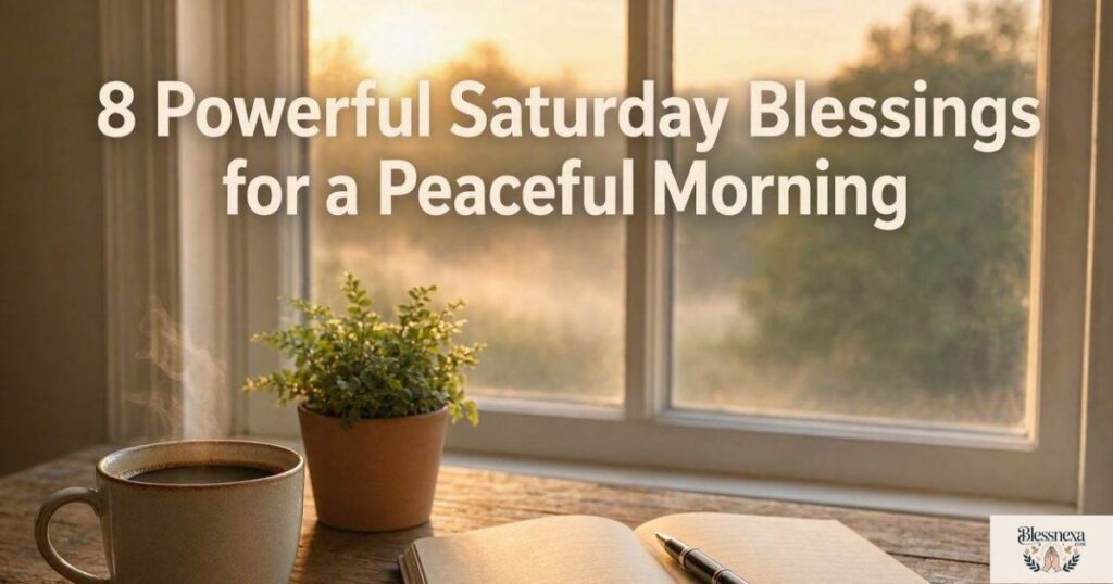 8 Powerful Saturday Blessings for a Peaceful Morning
