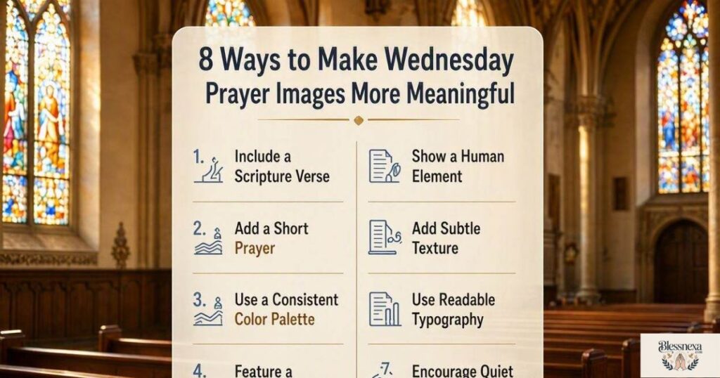 8 Ways to Make Wednesday Prayer Images More Meaningful