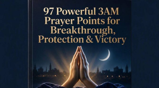 97 Powerful 3AM Prayer Points for Breakthrough, Protection & Victory