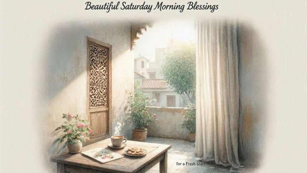 Beautiful Saturday Morning Blessings for a Fresh Start
