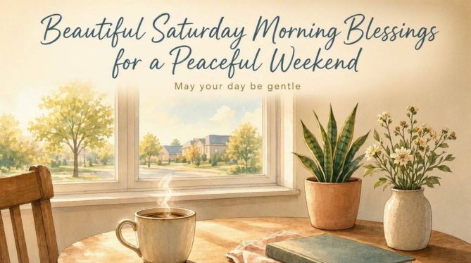 Beautiful Saturday Morning Blessings for a Peaceful Weekend