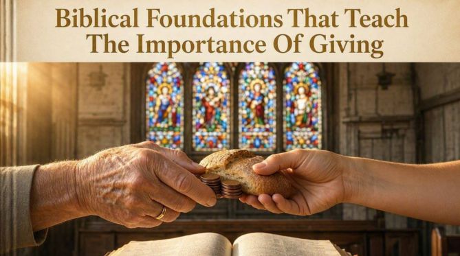 Biblical Foundations That Teach The Importance Of Giving
