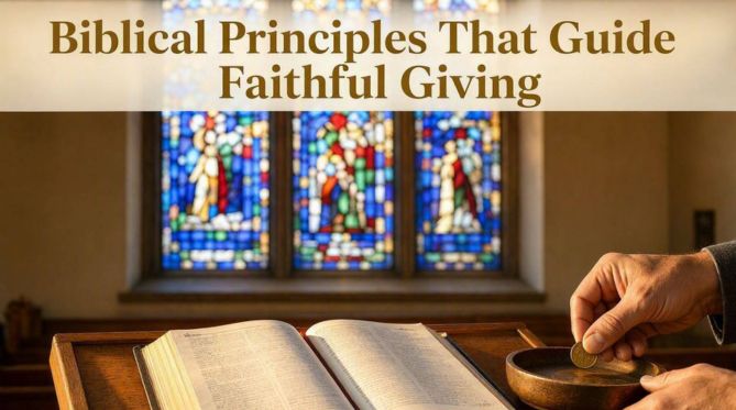 Biblical Principles That Guide Faithful Giving
