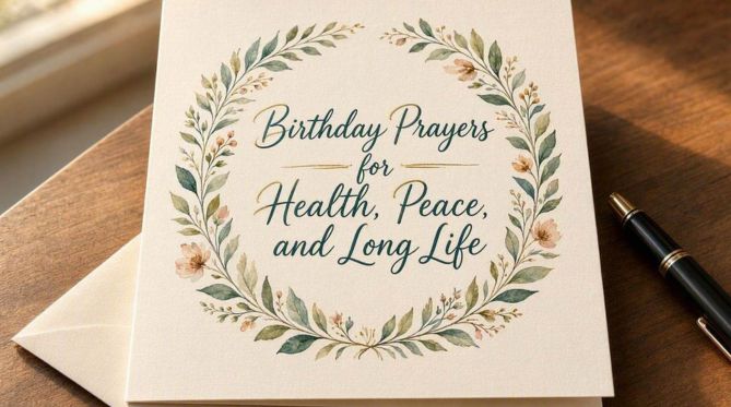 Birthday Prayers for Health, Peace, and Long Life
