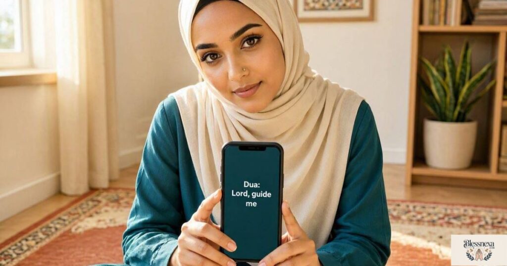 Can You Read the Dua From Your Phone?
