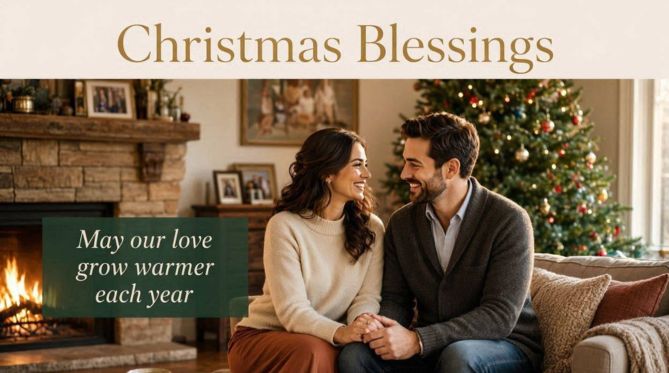 Christmas Blessings Quotes for Couples and Married Life