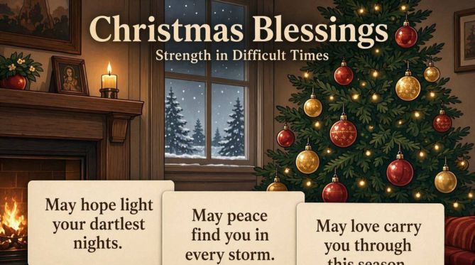 Christmas Blessings Quotes for Strength During Difficult Times