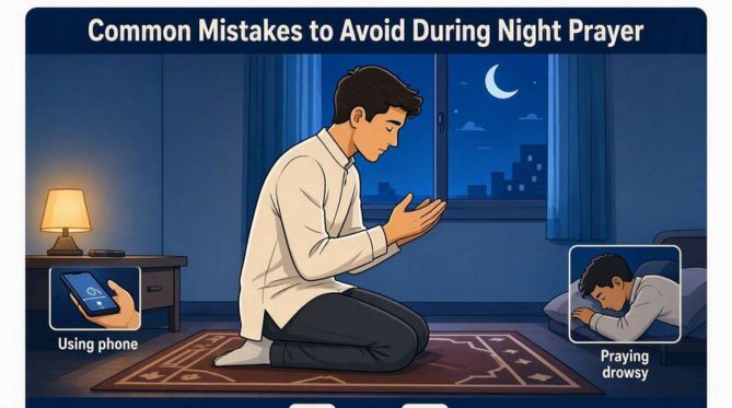 Common Mistakes to Avoid During Night Prayer