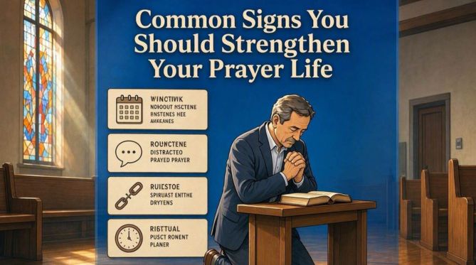 Common Signs You Should Strengthen Your Prayer Life