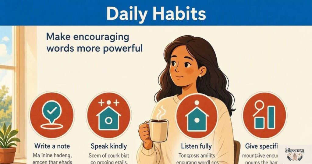 Daily Habits That Make Encouraging Words for Women More Powerful
