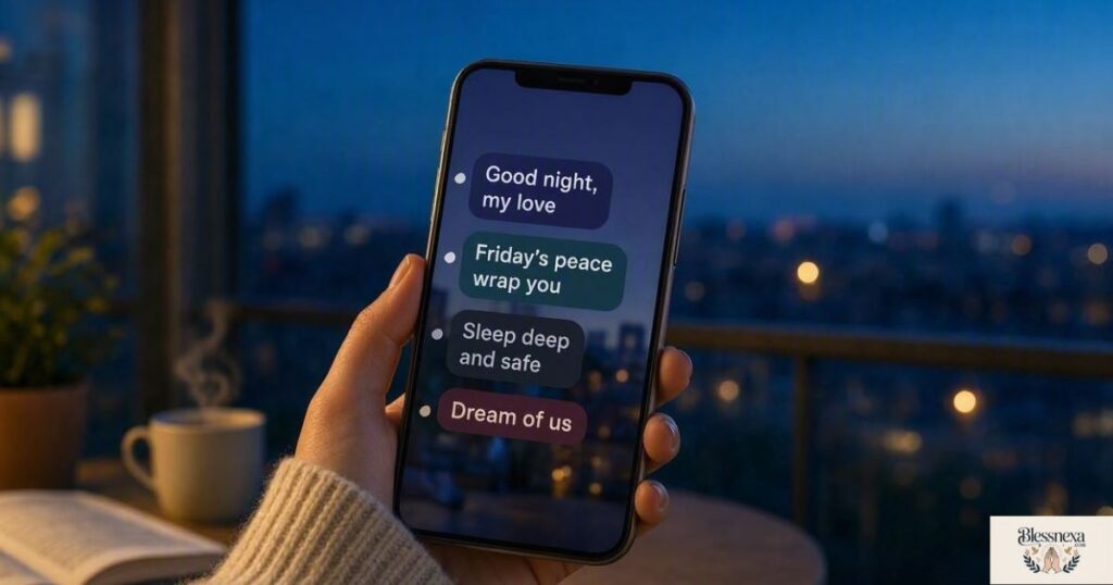 Deep Friday Good Night Messages for Someone Special
