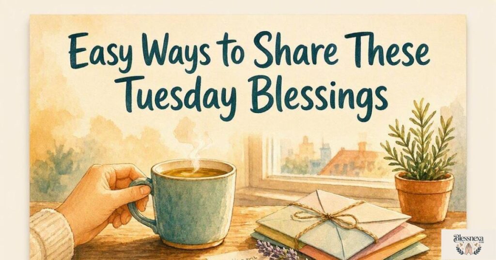 Easy Ways to Share These Tuesday Blessings
