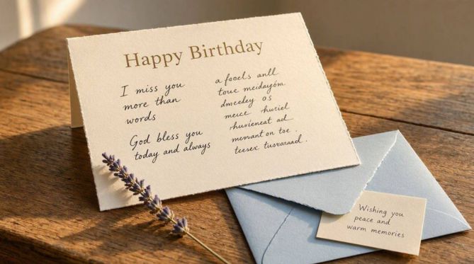 Emotional Happy Birthday God Bless You Messages for Someone You Miss

