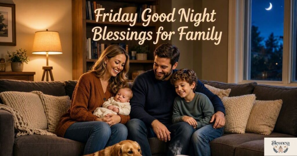 Friday Good Night Blessings for Family
