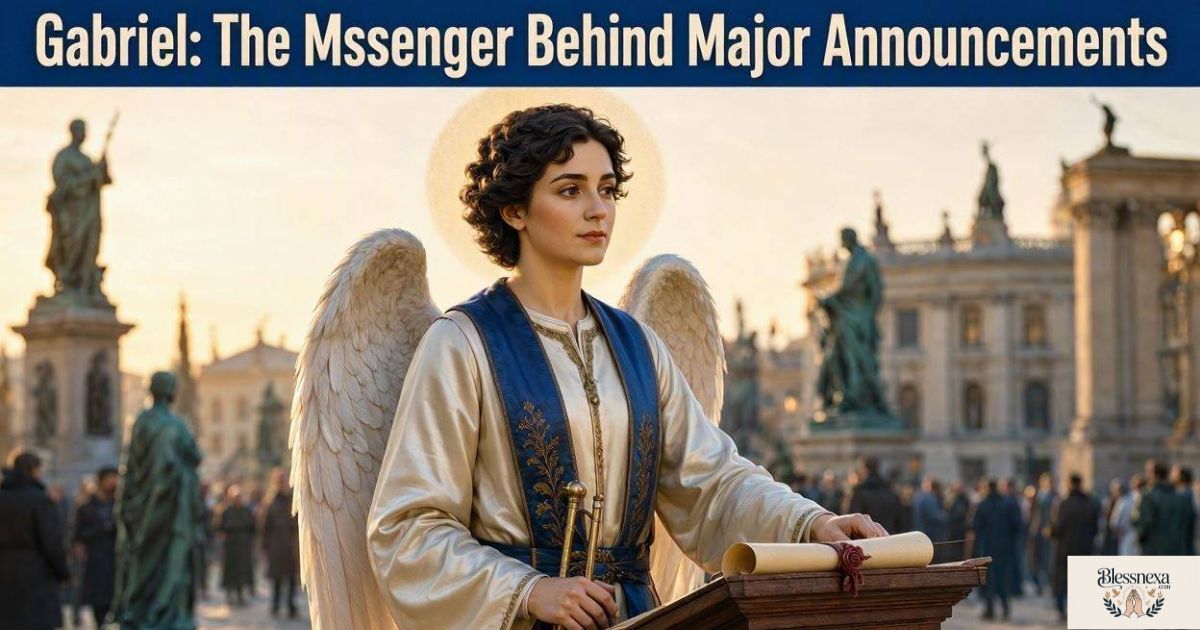 Gabriel: The Messenger Behind Major Announcements
