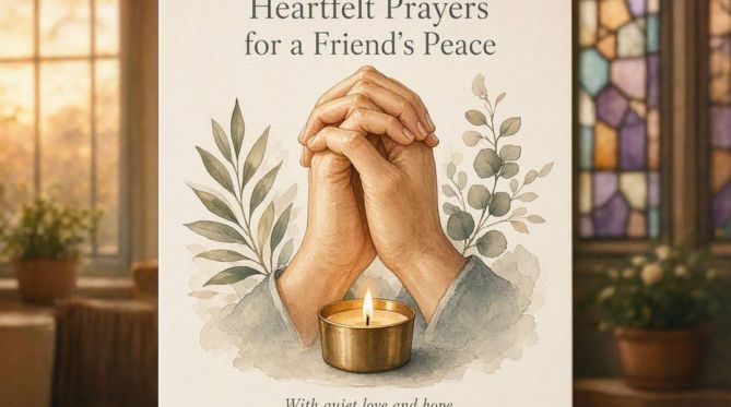 Heartfelt Prayers for a Friend's Peace
