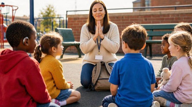 How a Prayer Before Recess Shapes Children's Hearts
