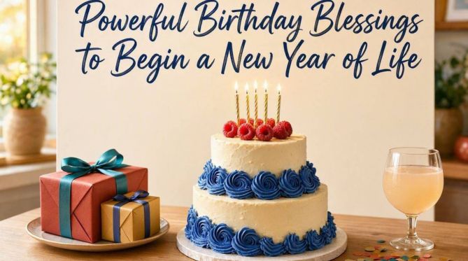 Powerful Birthday Blessings to Begin a New Year of Life
