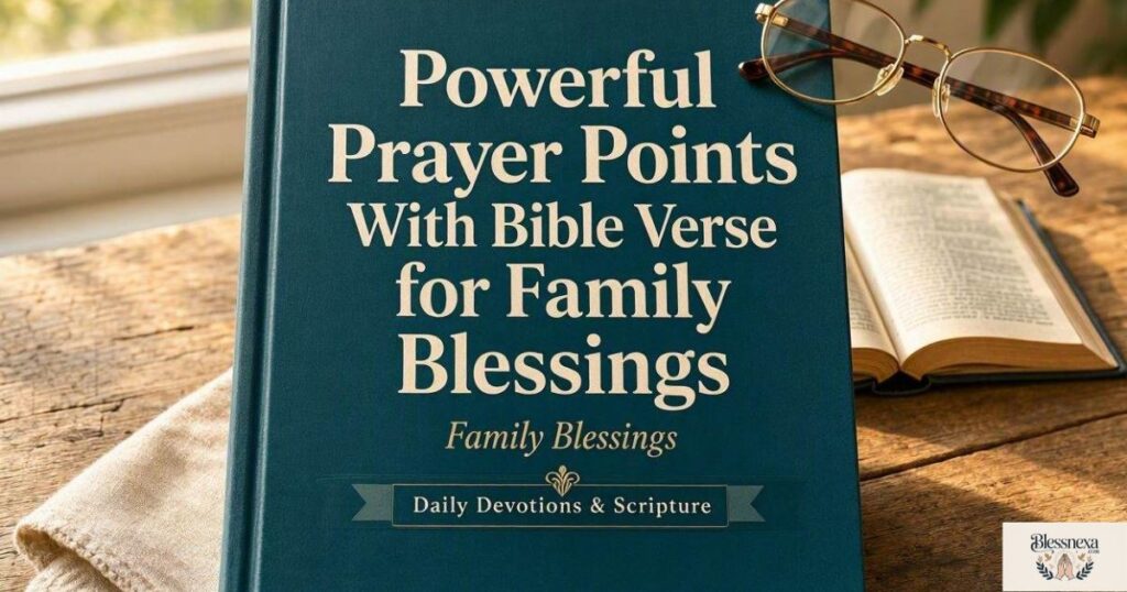 Powerful Prayer Points With Bible Verse for Family Blessings
