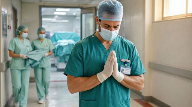 Prayer for Protection Before Entering the Operating Room