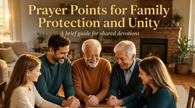 Prayer Points for Family Protection and Unity