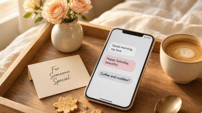 Romantic Saturday Morning Messages for Someone Special