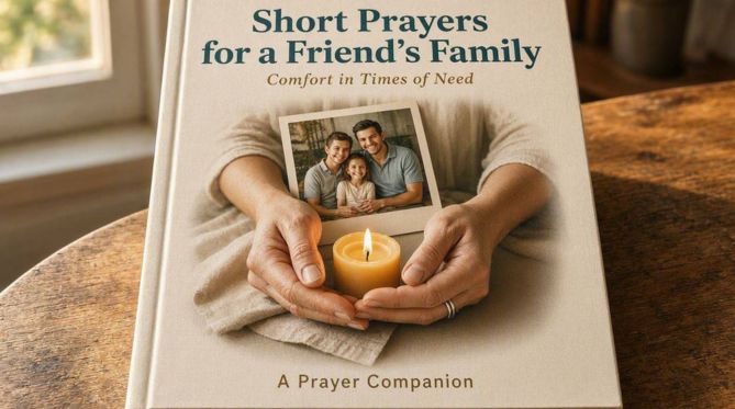 Short Prayers for a Friend's Family
