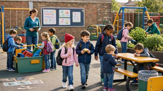 Signs That a Daily Prayer Before Recess Is Making a Difference
