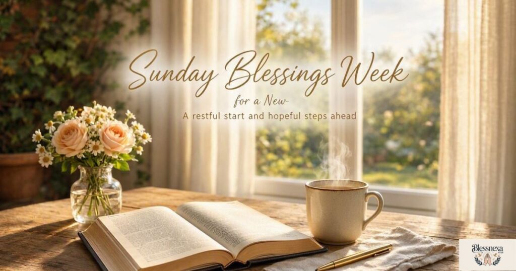 Sunday Blessings for a New Week
