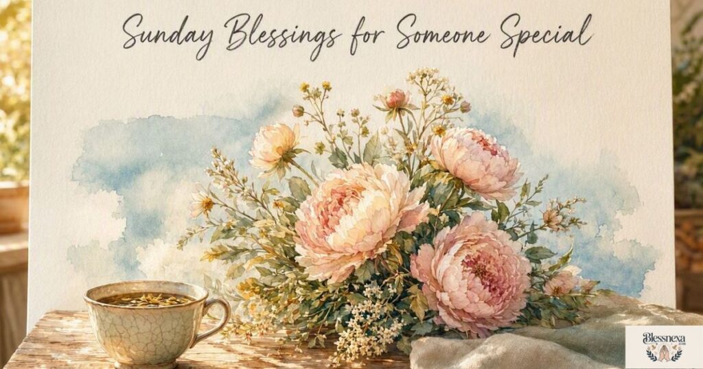 Sunday Blessings for Someone Special
