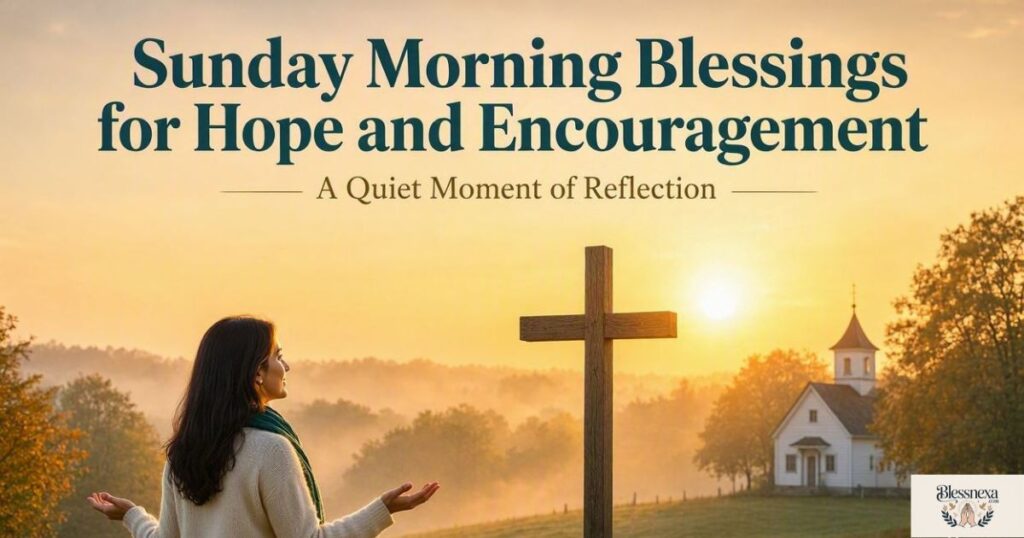 Sunday Morning Blessings for Hope and Encouragement
