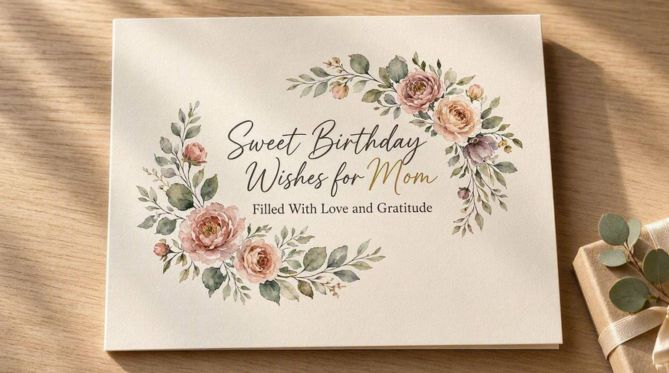 Sweet Birthday Wishes for Mom Filled With Love and Gratitude