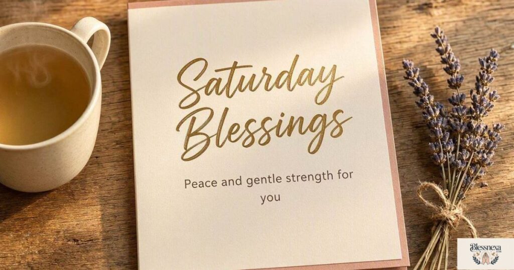 Uplifting Saturday Blessings for Someone Going Through a Difficult Time