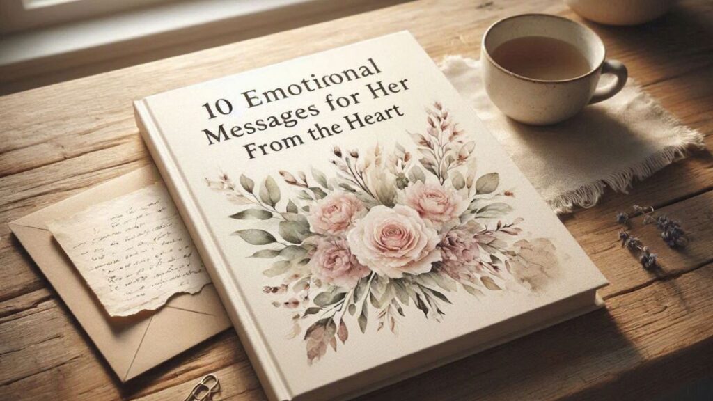 10 Emotional Messages for Her From the Heart
