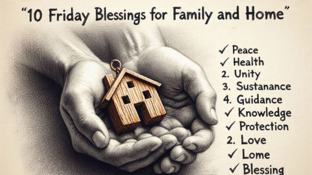 10 Friday Blessings for Family and Home
