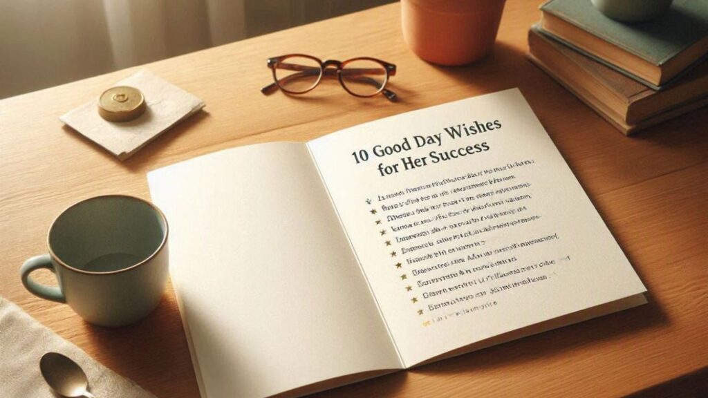10 Good Day Wishes for Her Success
