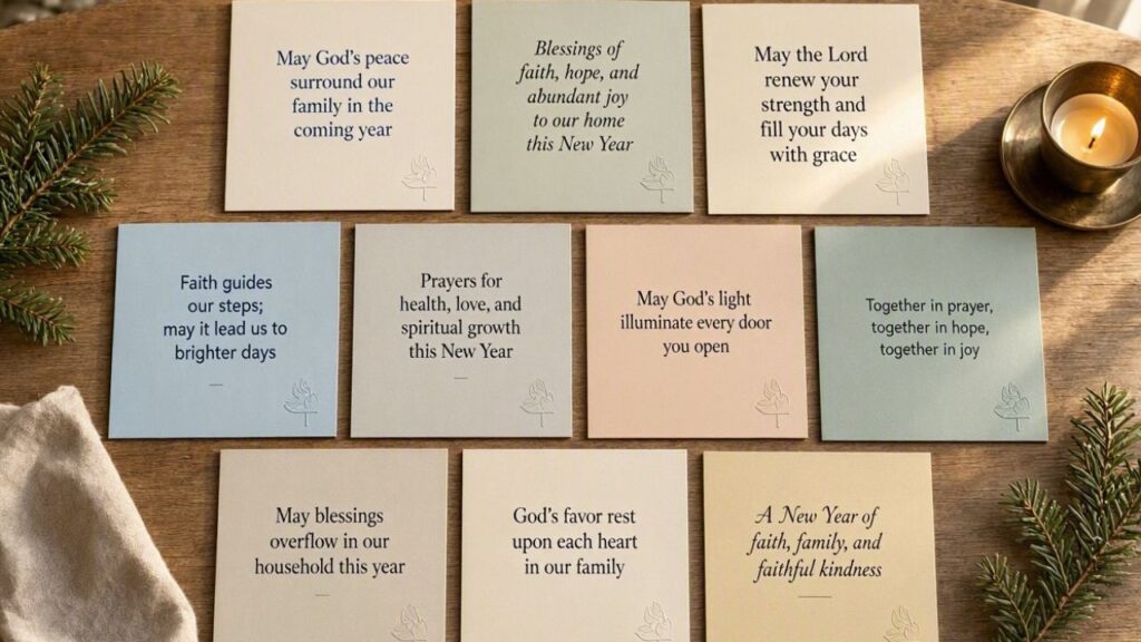 10 Heartwarming Religious Blessing Happy New Year Messages for Family