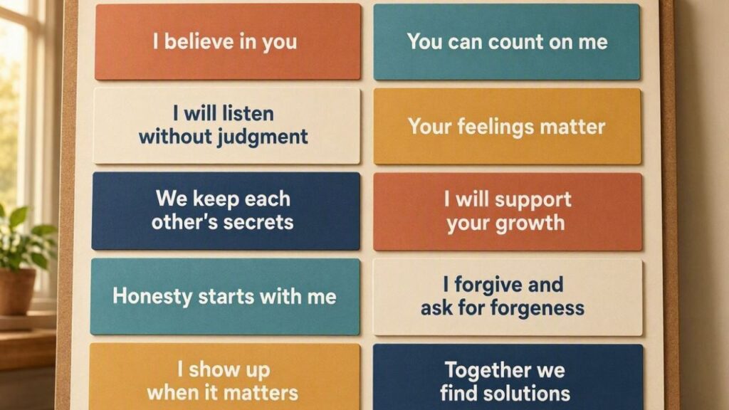 10 Meaningful Trust Message Ideas for Family
