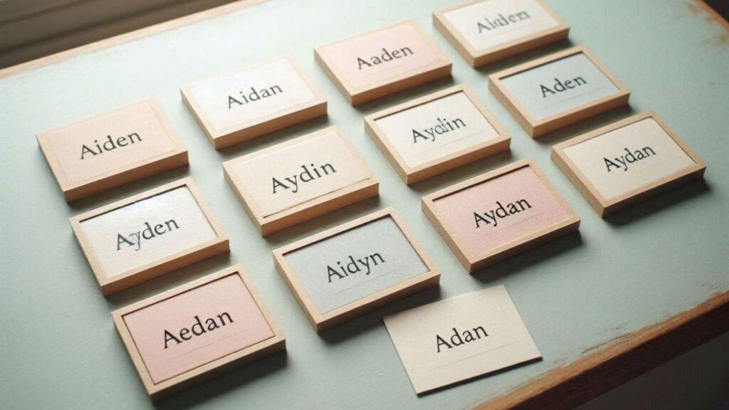 10 Popular Name Variations Related to Aiden
